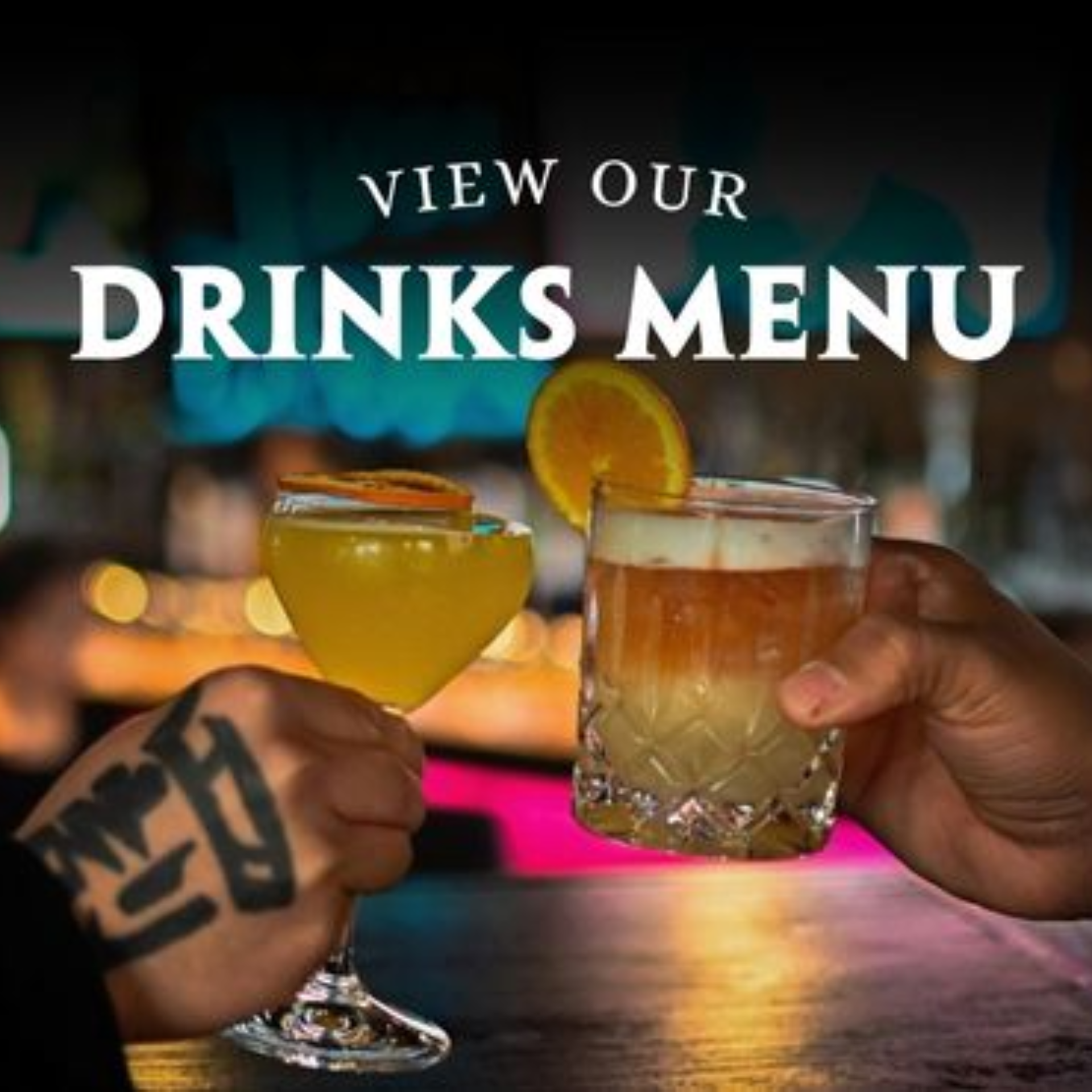 drinks menu image