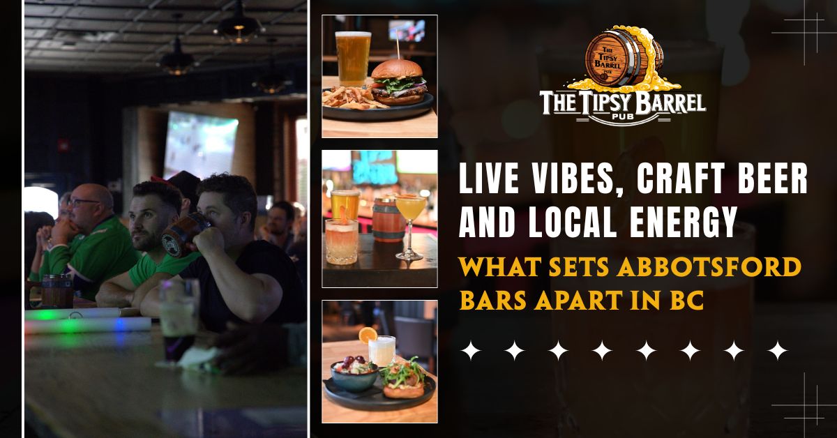 Your Go-To Spot for Happy Hour Near Me: Explore The Tipsy Barrel Pub in Abbotsford blog featured image
