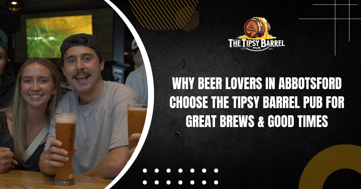 >A Local Gem for Beer Lovers: Inside The Tipsy Barrel Pub’s Craft Brew Experience blog featured image